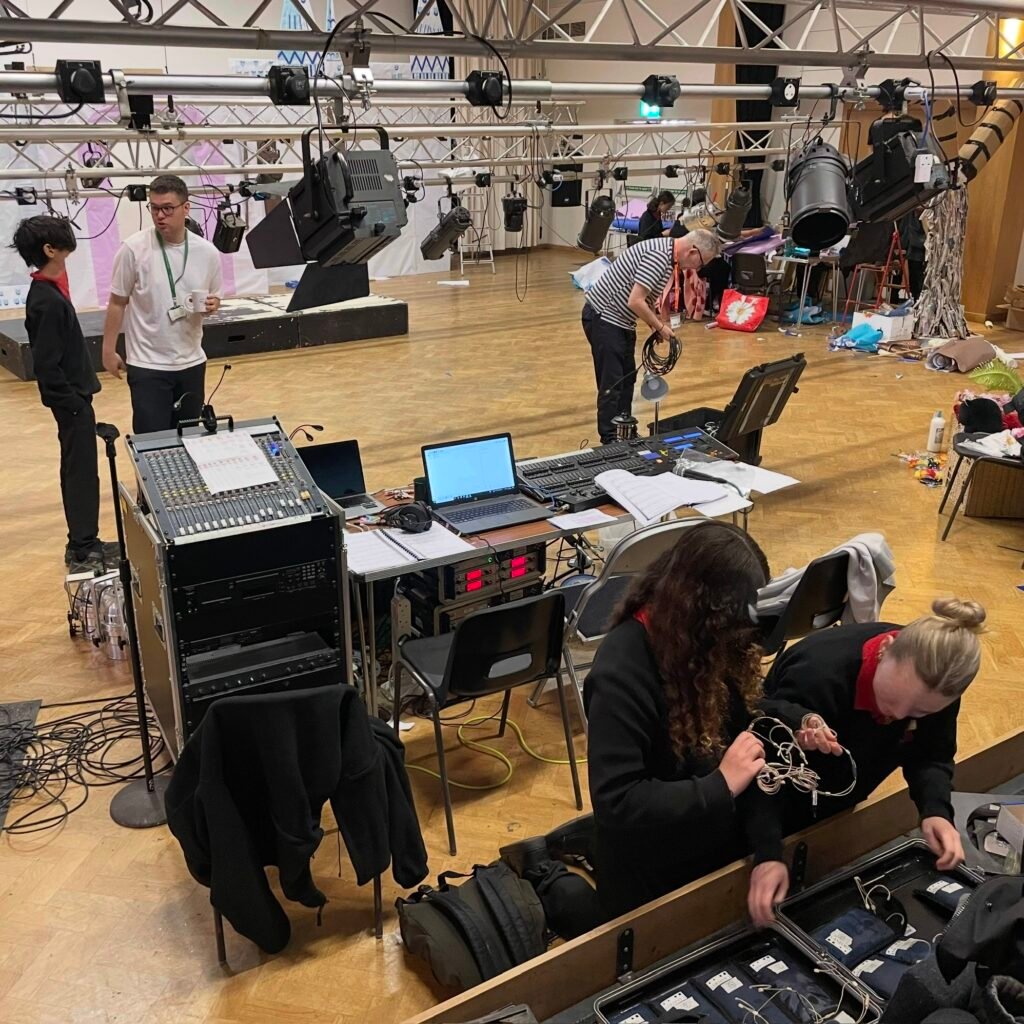 frozen tech square blur