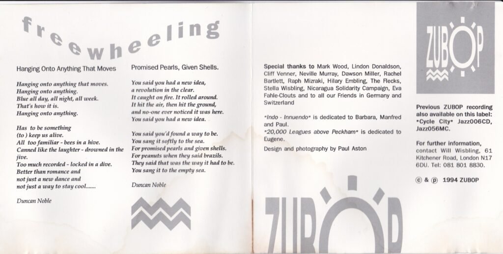 freewheeling inside open scan