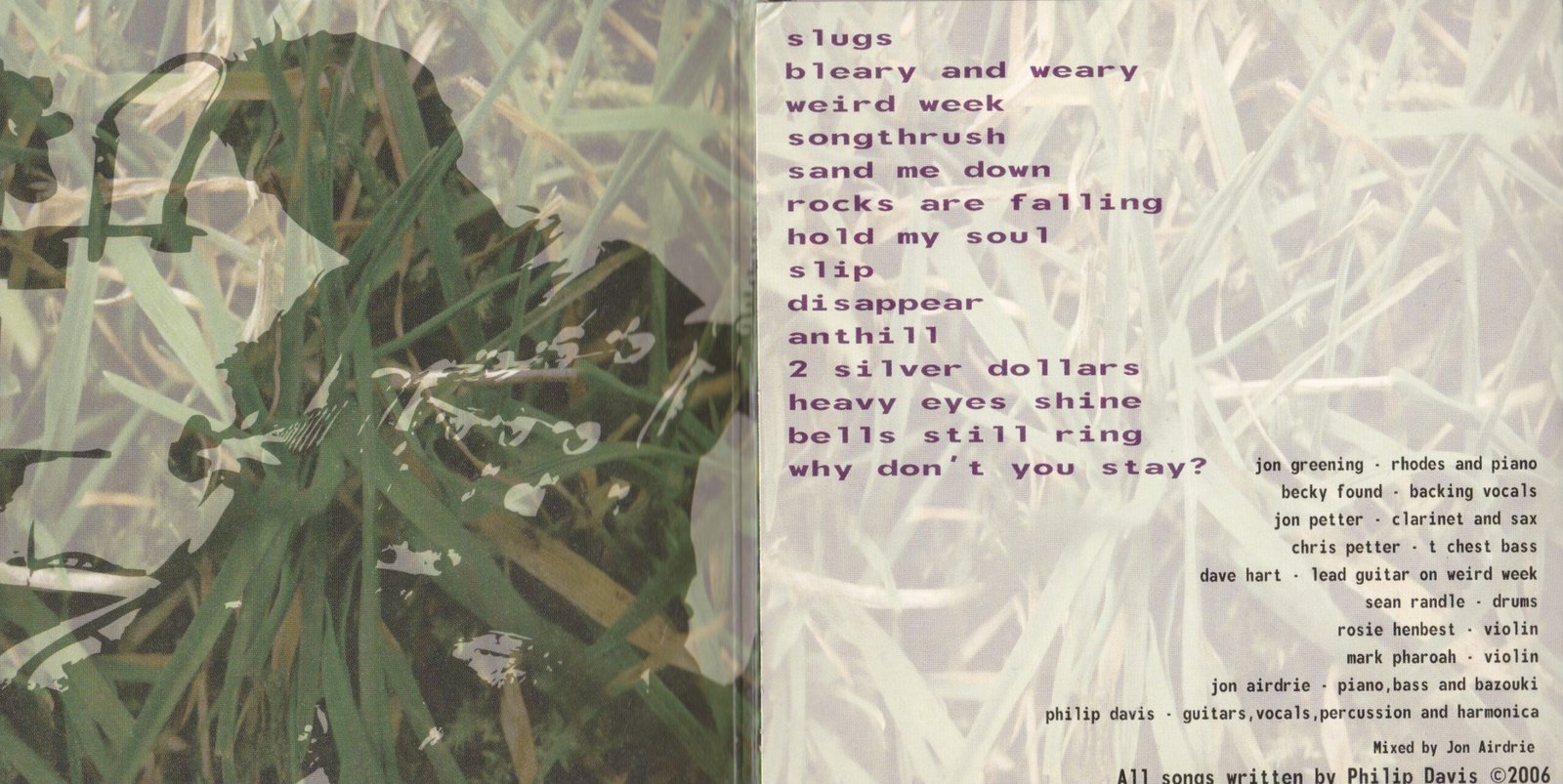 slugs inside open scan