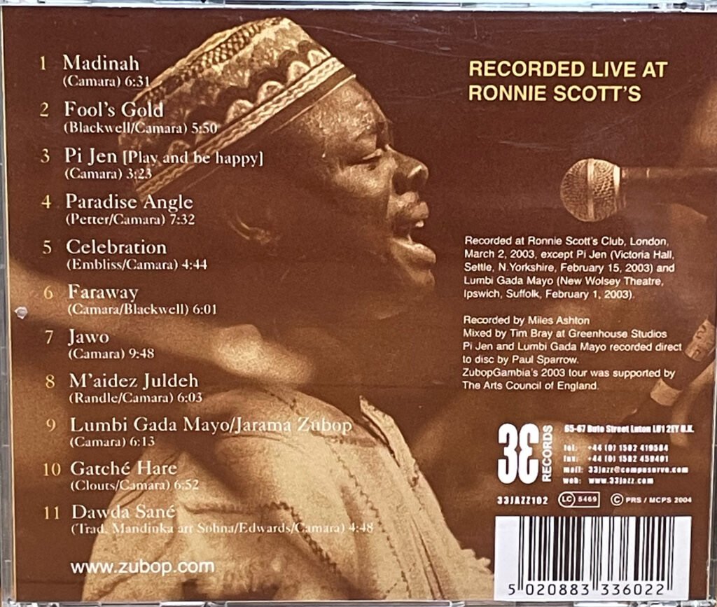 zubopgambia live back